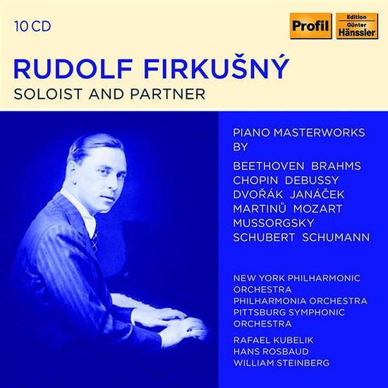 New York Philharmonic Orchestra Rudolf Firkusny - Rudolf Firkusny - Soloist And Partner 10CD