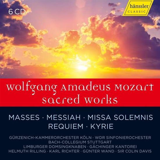 Helmuth Rilling - Wolfgang Amadeus Mozart Sacred Works 6CD