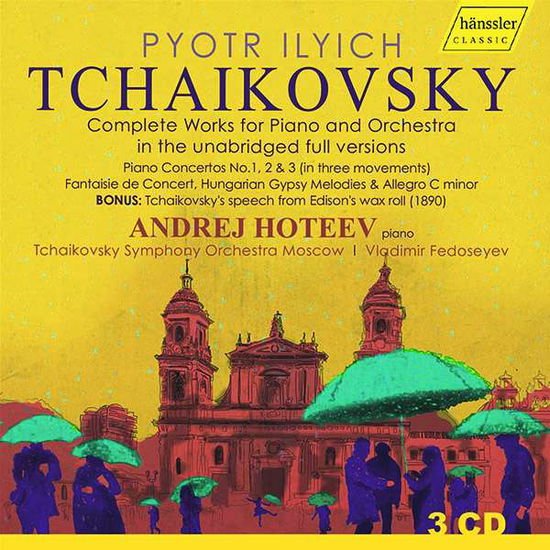 Tchaikovsky Symphony Orchestra Moscow - Tchaikovsky - Complete Works For Piano And Orchestra 3CD