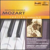 Mozart / Stravinsky / Ansermet / Orch Suisse - Symphony 41: Jupiter / Capriccio 1CD