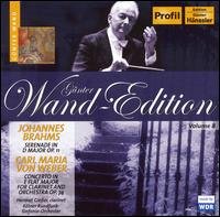 Brahms / Von Weber / Gieber / Kolner Rounfunk So - Gunter Wand Edition 1CD