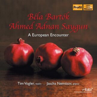 Bartok / Vogler / Nemtsov - European Encounter 1CD