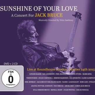 Sunshine Of Your Love - A Concert For Jack Bruce 3CD
