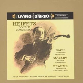 Jascha Heifetz - Double Concertos: Bach, Mozart, Brahms 1CD