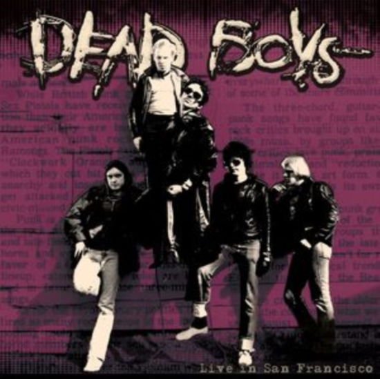 DEAD BOYS Live In San Francisco CD