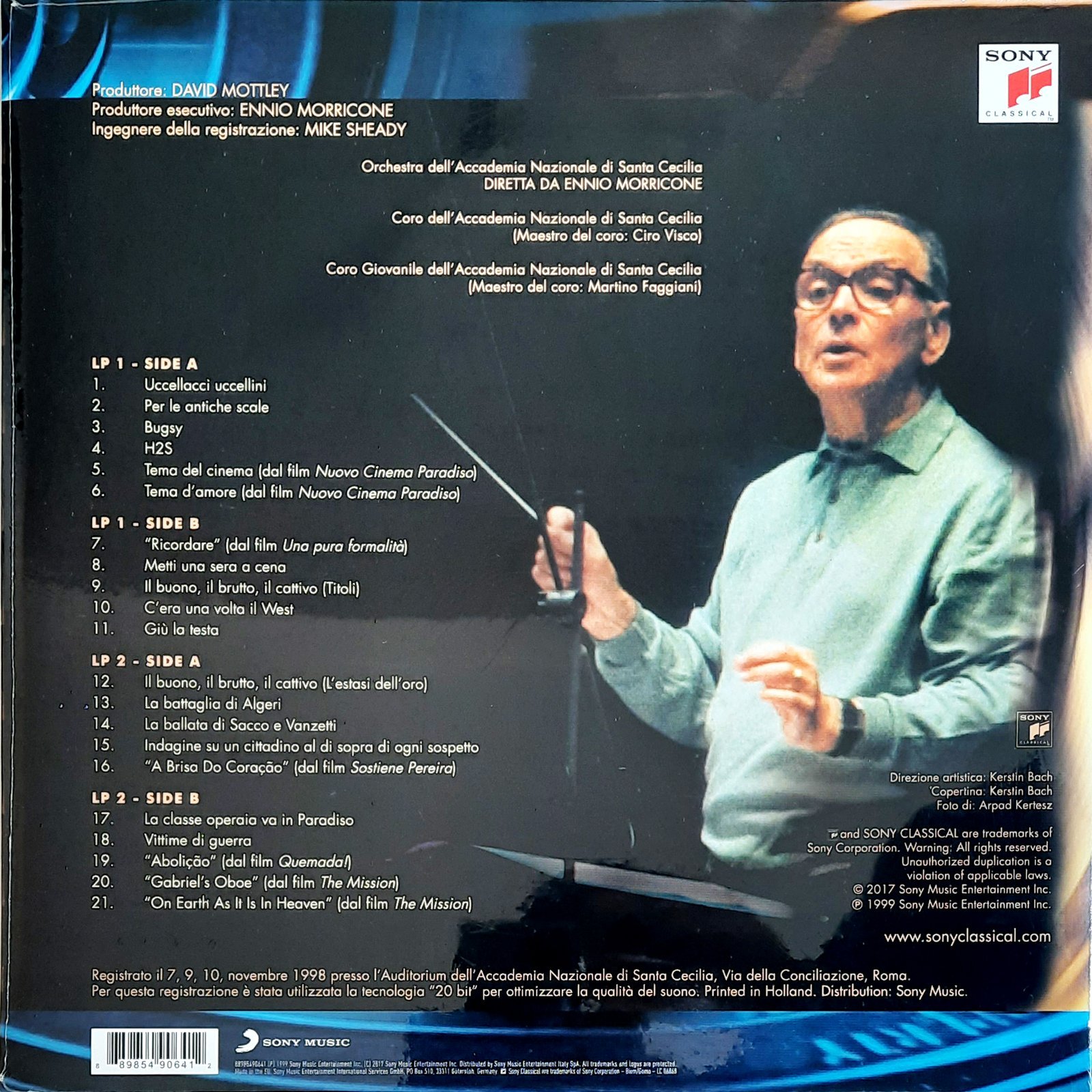 Ennio Morricone - Cinema Concerto 2 LP - Görsel 2