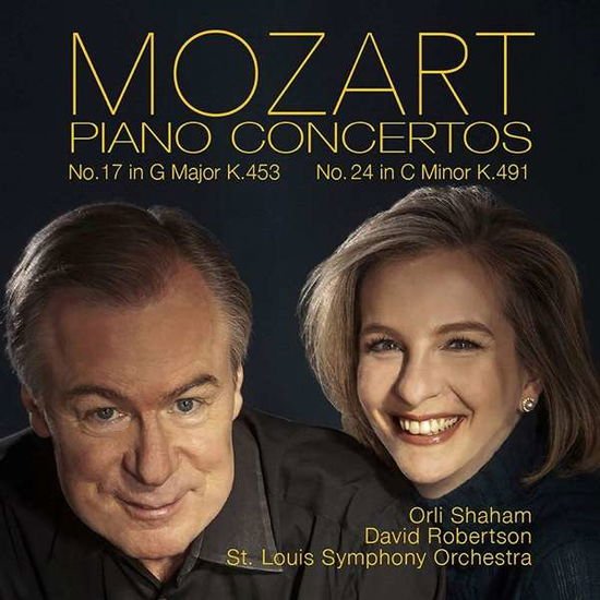 St. Louis Symphony Orchestra / David Robertson / Orli Shaham - W.A. Mozart: Piano Concertos No.17 K.453 And No.24 K.491 1CD