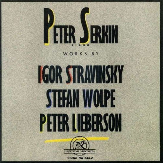 Wolpe Lieberson: Stravinsky - Wolpe Lieberson: Stravinsky 1CD