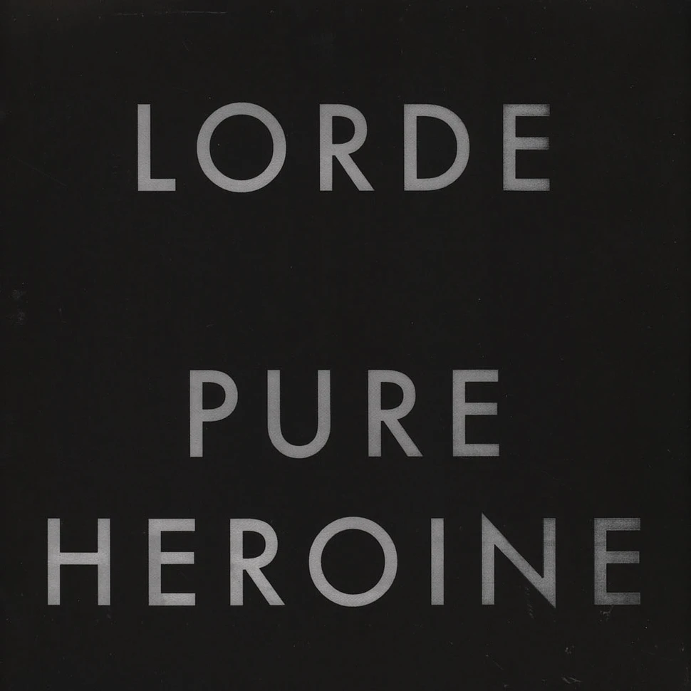Lorde - Pure Heroine LP