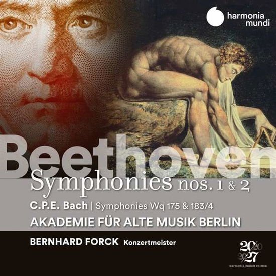 Akademie Fur Alte Musik Berlin Bernhard Forck - Beethoven: Symphonies Nos. 1 & 2 - C.p.e. Bach 1CD