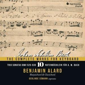 BENJAMIN ALARD, GERLINDE SAMANN J. S. BACH: THE COMPLETE WORKS FOR KEYBOARD, V CD
