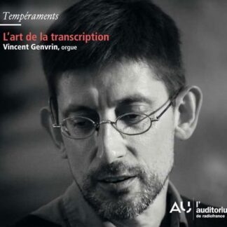 Vincent Genvrin - Lart De La Transcription Mus 1CD