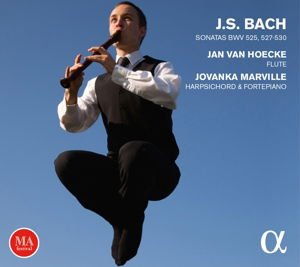 JAN VAN HOECKE / JOVANKA MARV J.S. BACH FLUTE SONA CD