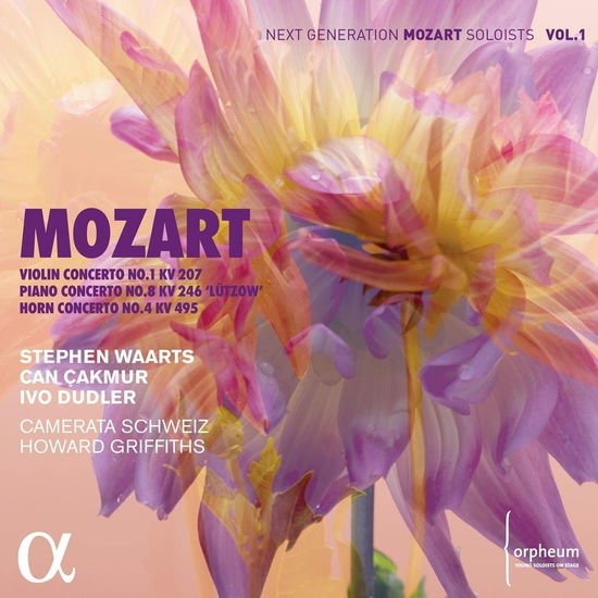 Stephen Waarts - Mozart: Violin Concerto No.1 Kv207/piano Concerto No.8 1CD