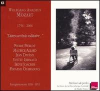 Mozart / Allard / Devemy / Pierlot / Lefebvre - Dans Un Bois Solitaire 1CD