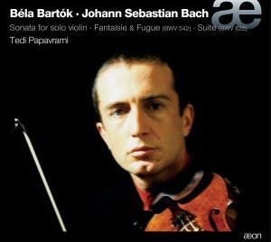 Tedi Papavrami. Violin - Bartók: Sonata For Solo Violin / Js Bach: Fantaisie & Fugue 1CD