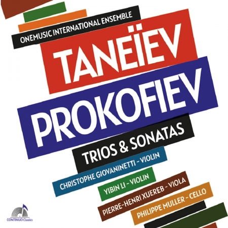 ONE MUSIC INTERNATIONAL ENSEMB TANEIEV-PROKOFIEV TRIO SONATA CD