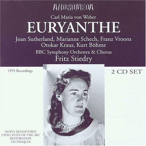Weber / Sutherland / Schech / Bbc Chorus / Stiedry - Euryanthe 2CD