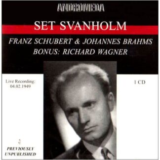 Schubert - Lieder / Set Svanholm Arne 1CD