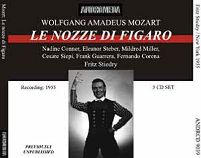 Mozart W.a. - Le Nozze Di Figaro: Conner-ste 3CD