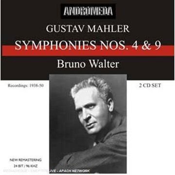 Mahler / Walter - Sinfonien 4 & 9 Adagio 5 2CD