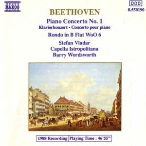 Stefan Vladar, Capella Istropolitana, Barry Wordsworth - BEETHOVEN: Piano Concerto 1 1CD