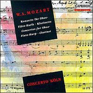 Concerto Köln - Mozart: Bläserkonzerte 1CD