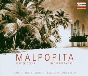 Thorsten Henning, Lilia Milek, Axel Herrig, Komische Oper Berlin - GOEHR: Malpopita (Ga,Deu) 1CD