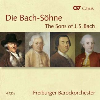 W.f. Bach / C.p.e. / J.c.f. / J.c. - The Sons Of J.S. Bach 4CD