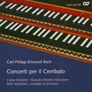 Rien Voskuilen, L'Arpe Festante, Barockorchester München - C.P.E. Bach: Concerti Per Il Cembalo 1CD