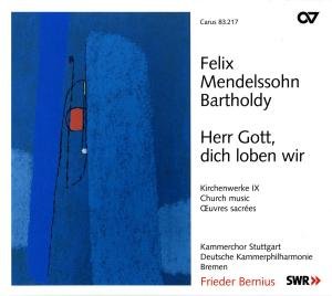 STUTTGART/D BERNIUS/KAMMERCHOR HERR GOTT  DICH LOBEN WIR - CH CD