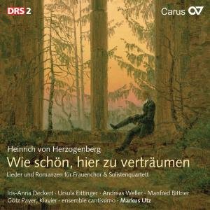 Herzogenberg / Deckert / Ens Cantissimo / Utz - Secular Choral Music 1 1CD