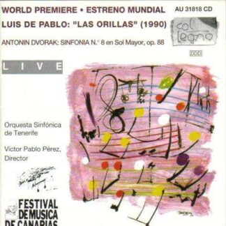 SO Tenerife / Perez - Las Orillas / Sinf.8 op.88 1CD