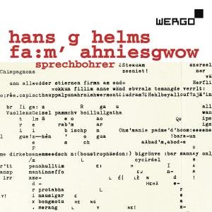 Speecharttrio - Helmsfam Ahniesgwow 1CD