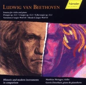 Metzger / Zitterbart - * BEETHOVEN:Sonatas for violin&P 1CD