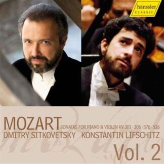 SITKOVETSKY  LIFSCHITZ  DMITR MOZART  W.A. VIOLIN SONATAS CD