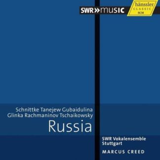 Glinka / Rachmaninov / Tchaikovsky / Schnittke - Russia-works by Schnittke Tanejew Gubaidulina 1CD
