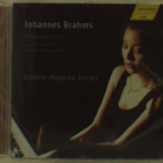 Brahms / Vetter,sophie-mayuko - Piano Works Op. 117 & 118 & 119 1CD