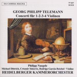 Telemann / Heidelberger Kammer - Con for 1-2-3-4 Vns 1CD