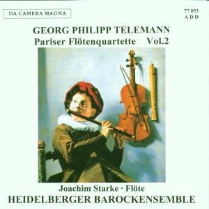 Telemann / Starke - Pariser Floten Quartette 2 1CD