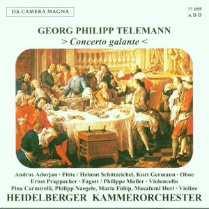 Telemann / Adorjan / Nagele / Heidelb - Con Galante 1CD