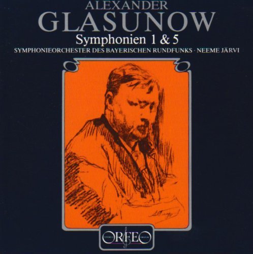 Järvi, Neeme / Symphonieorchester des Bayerischen Rundfunks - GLASUNOW Symphonien 1&5 1CD