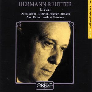 Reutter / Soffel / Fischer-dieskau / Reimann - Lieder 1CD