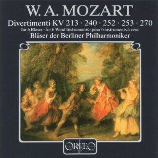 Mozart / Winds of the Berlin Philharmonic - Divertimenti for 6 Winds 1CD