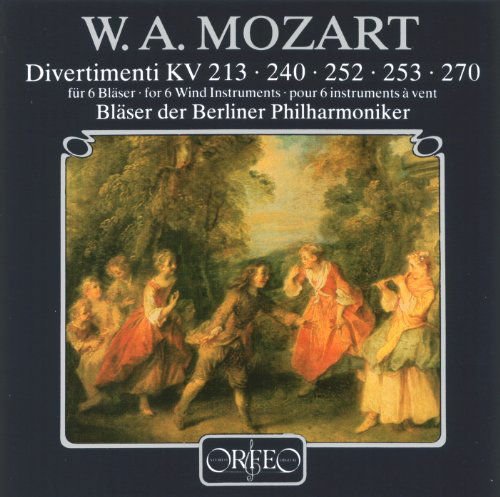 Mozart / Winds of the Berlin Philharmonic - Divertimenti for 6 Winds 1CD