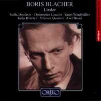 Blacher / Doufexis / Windmuller / Lincoln - Lieder 1CD