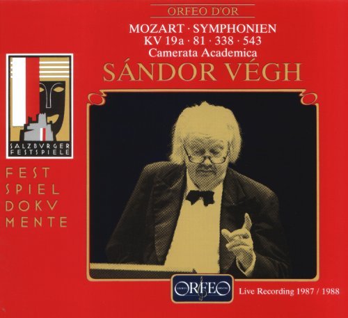 Mozart / Vegh / Camerata Academica Mozarteum - Symphony 4 in F 1CD