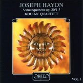 Haydn / Kocian Quartet - String Quartets 1-3 1CD