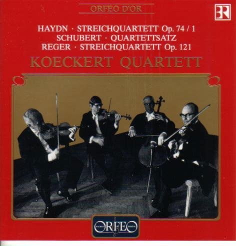 Haydn / Schubert / Reger / Koeckert Quartett - Streich Quartett Op. 20/3/ Streich Quartett No. 2 1CD
