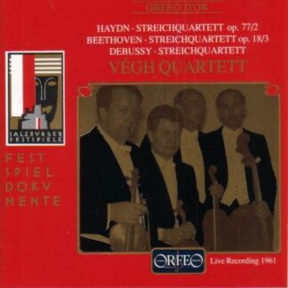 Haydn / Beethoven / Debussy / Salzburg Festival - String Quartets 1CD